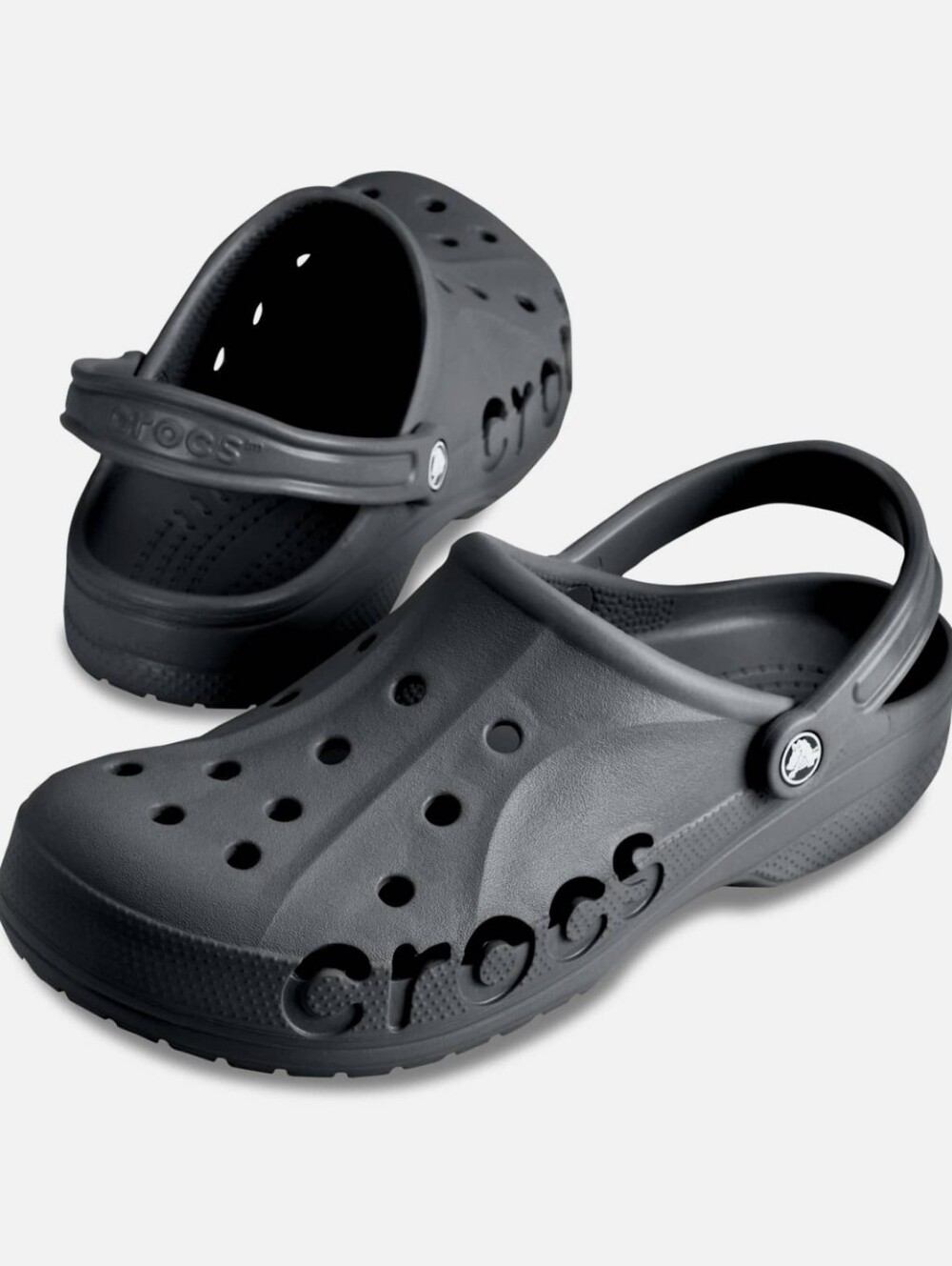 Crocs Baya Casual Clog Size 9/11 Unisex Adults - (Graphite Gray)
